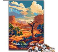 Jigsaws 2000 Pieces for Teenagers Canyonlands National Park, Help The Brain Exercise Addictive Toys to Cultivate Patience Enhance Memory 70x100cm