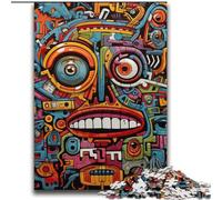 Jigsaws 2000 Pieces for Teenagers Graffiti Art Decompressing Intellectual Educational Toy Perfect Decoration 70x100cm