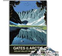 Jigsaws 2000 Pieces for Teenagers Oolah Valley, Help The Brain Exercise Addictive Toys to Cultivate Patience Enhance Memory 70x100cm