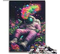 Jigsaws 2000 Pieces for Teenagers Psychedelic Astronaut Stress Reliever Difficult Challenge Every Piece Is Unique - Challenging Family Fun Game 70x100cm