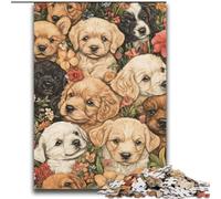 Jigsaws 2000 Pieces for Teenagers Puppy World Decompressing Intellectual Educational Toy Great Gifts And Toys 70x100cm