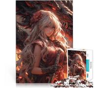 Jigsaws 2000 Pieces for teenagers Sword Maiden Dekomprimierendes intellektuelles Lernspielzeug Ein Kunstwerk70x100cm