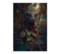 Jigsaws 300 PCS for Adults Jungle Guardian A Mystical Creature Jigsaws for Adults Relaxing Games Perfect Decoration Fun Activities at Home 300 PCS