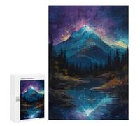 Jigsaws 300 PCS for Adults Mystical Mountain Jigsaws for Adults Toy Wall Decor Birthday Present Unique Birthday And Xmas Gifts 300 PCS