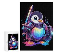 Jigsaws 300 PCS for Adults Penguin Viking Jigsaws for Adults Toy Wall Decor Birthday Present Unique Birthday And Xmas Gifts 300 PCS