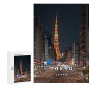 Jigsaws 300 PCS for Adults Tokyo Tower Jigsaws for Adults Toy Wall Decor Birthday Present Unique Birthday And Xmas Gifts 300 PCS