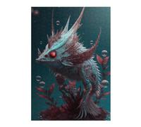 Jigsaws 300 PCS for Adults Underwater Alien Creature Jigsaws for Adults Relaxing Games Perfect Decoration Fun Activities at Home 300 PCS