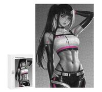 Jigsaws 300 PCS for Adults Vampire Anime Girl WAIFU Adult Jigsaw Puzzle Brain Teaser Game A Work of Art Fun at Home Activities, 300 PCS