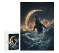 Jigsaws 300 PCS for Teenagerss Dreamweavers Voyage Jigsaw Puzzle Brain Teaser Game Stress Reliever Challenging To Complete 300 PCS