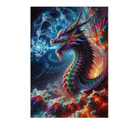 Jigsaws 300 PCS for Teenagerss Quantum Inferno Jigsaw for Adults Brain Teaser Game Analysis And Logic Gifts for Friends And Family 300 PCS