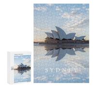 Jigsaws 300 PCS for Teenagerss Sydney Coodinate Art Puzzles for Adults Hands-on Game Birthday Present Birthday Present, Gifts, 300 PCS