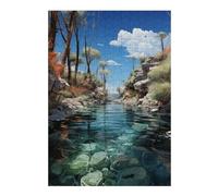 Jigsaws 38x26cm/1000pcs for Adults Maldivian Serenity Puzzles for Adults Hands-on Game Pattern Assembly Christmas Birthday Gifts 38x26cm/1000pcs