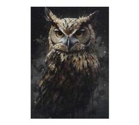 Jigsaws 38x26cm/1000pcs for Adults Owl Enchanted Isle Jigsaws for Adults Brain Teaser Game But Fun And Humorous Fun Activities at Home 38x26cm/1000pcs