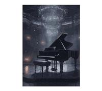 Jigsaws 38x26cm/1000pcs for Adults Piano Colorful Puzzles for Adults Hands-on Game Pattern Assembly Christmas Birthday Gifts 38x26cm/1000pcs