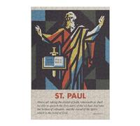 Jigsaws 38x26cm/1000pcs for Adults ST PAUL Puzzles for Adults Hands-on Game Pattern Assembly Christmas Birthday Gifts 38x26cm/1000pcs