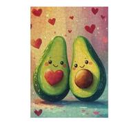 Jigsaws 38x26cm/1000pcs for Adults True Avocado Love Jigsaws for Adults Brain Teaser Game But Fun And Humorous Fun Activities at Home 38x26cm/1000pcs