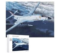 Jigsaws 500 PCS for Adults B1B Lancer Puzzles for Adults Hands-on Game Presents for Women Fun Activities at Home 500 PCS