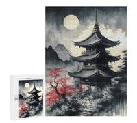 Jigsaws 500 PCS for Adults Japanese Abstract 3 Jigsaws for Adults Toy Wall Decor Birthday Present Unique Birthday And Xmas Gifts 500 PCS