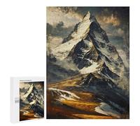 Jigsaws 500 PCS for Adults Majestic Mountain Jigsaw Puzzle Brain Teaser Game Presents for Women Fun Activities at Home 500 PCS