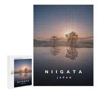Jigsaws 500 PCS for Adults Niigata Rice Fields Jigsaws for Adults Toy Wall Decor Birthday Present Unique Birthday And Xmas Gifts 500 PCS