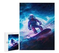 Jigsaws 500 PCS for Adults Space Surfer Jigsaws for Adults Toy Wall Decor Birthday Present Unique Birthday And Xmas Gifts 500 PCS