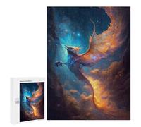 Jigsaws 500 PCS for Teenagerss Abstract Nebula Dragon IV Puzzles for Adults Hands-on Game Birthday Present Birthday Present, Gifts, 500 PCS