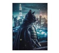 Jigsaws 500 PCS for Teenagerss Catman A Hero We Deserve Jigsaw for Adults Brain Teaser Game Analysis And Logic Gifts for Friends And Family 500 PCS