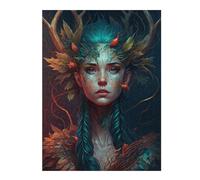 Jigsaws 500 PCS for Teenagerss Enchanted Forest Spirit -3 Jigsaw for Adults Brain Teaser Game Analysis And Logic Gifts for Friends And Family 500 PCS