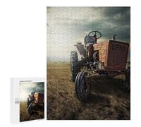 Jigsaws 500 PCS for Teenagerss Field Commander - This Is Tractor Name. Puzzles for Adults Hands-on Game Birthday Present Birthday Present, Gifts, 500 PCS