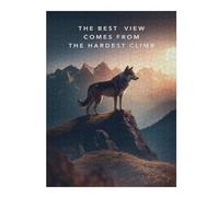 Jigsaws 500 PCS for Teenagerss Hardest Climb Wolf Jigsaw for Adults Brain Teaser Game Analysis And Logic Gifts for Friends And Family 500 PCS