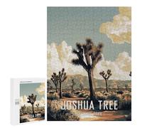Jigsaws 500 PCS for Teenagerss Joshua Tree National Park Puzzles for Adults Hands-on Game Birthday Present Birthday Present, Gifts, 500 PCS