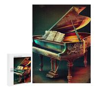 Jigsaws 500 PCS for Teenagerss Piano Illustration Puzzles for Adults Hands-on Game Birthday Present Birthday Present, Gifts, 500 PCS