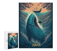 Jigsaws 500 PCS for Teenagerss Prophet Jonah Jigsaw Puzzle Brain Teaser Game Stress Reliever Challenging To Complete 500 PCS
