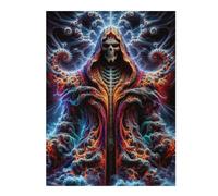 Jigsaws 500 PCS for Teenagerss Quantum Necromancer Jigsaw for Adults Brain Teaser Game Analysis And Logic Gifts for Friends And Family 500 PCS