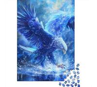 Jigsaws 500 Pieces for Adults Eagle Puzzle for Adults Cardboard Puzzles Home Art Decor 500pcs (52x38cm)