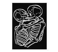 Jigsaws 52x38cm/1000pcs for Adults Lesbian Skeleton Gay And L Puzzles for Adults Hands-on Game Pattern Assembly Christmas Birthday Gifts 52x38cm/1000pcs