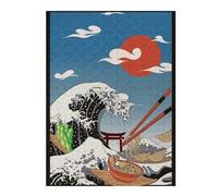 Jigsaws 52x38cm/1000pcs for Adults Lofi Japan Great Wave Puzzles for Adults Hands-on Game Pattern Assembly Christmas Birthday Gifts 52x38cm/1000pcs