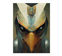 Jigsaws 52x38cm/1000pcs for Teenagerss Abstract Hawk Jigsaw for Adults Hands-on Game Difficult Challenge Birthday Present, Gifts, 52x38cm/1000pcs