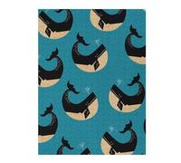 Jigsaws 52x38cm/1000pcs for Teenagerss Humpback Whales Jigsaw for Adults Hands-on Game Difficult Challenge Birthday Present, Gifts, 52x38cm/1000pcs