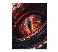 Jigsaws 52x38cm/1000pcs for Teenagerss Red Dragon Eye Puzzles for Adults Relaxing Games Difficult Hard Gifts for Friends And Family 52x38cm/1000pcs