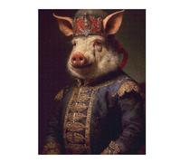 Jigsaws 52x38cm/1000pcs for Teenagerss Wild Hog Jigsaw for Adults Hands-on Game Difficult Challenge Birthday Present, Gifts, 52x38cm/1000pcs