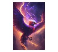 Jigsaws 75x50cm/1000pcs for Adults Electric Phoenix Flight Puzzles for Adults Hands-on Game Pattern Assembly Christmas Birthday Gifts 75x50cm/1000pcs