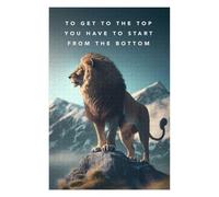 Jigsaws 75x50cm/1000pcs for Adults Lion's Journey to The Summit Puzzles for Adults Hands-on Game Pattern Assembly Christmas Birthday Gifts 75x50cm/1000pcs