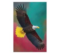 Jigsaws 75x50cm/1000pcs for Teenagerss Rasta Bald Eagle Puzzles for Adults Relaxing Games Difficult Hard Gifts for Friends And Family 75x50cm/1000pcs