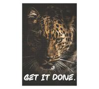 Jigsaws for Adults 1000 PCS Get It Done Leopard Teenagers Puzzles Toy Wall Decor Staycation Kill Time Deal As Gifts for The Whole Family 1000 PCS