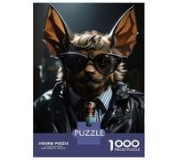 Jigsaws for Adults 1000 Pieces Bat Glasses Cool Puzzle for Adults Hands-on Game Birthday Present Unique Birthday And Gifts 70x50cm/1000pcs