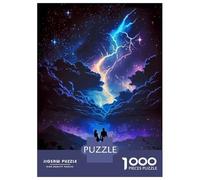 Jigsaws for Adults 1000 Pieces Galactic Lightning Strike Adult Jigsaw Puzzle Fun Games Analysis And Logic Deal As Gifts for The Whole Family 70x50cm/1000pcs