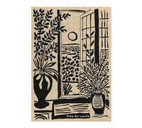 Jigsaws for Adults 300 PCS Dolce Far Niente Window with Plants Teenagers Puzzles Toy Wall Decor Staycation Kill Time Deal As Gifts for The Whole Family 300 PCS