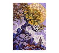 Jigsaws for Adults 300 PCS Magic Ancient Tree Adult Jigsaw Puzzle Family Game Difficult Challenge Deal As Gifts for The Whole Family 300 PCS