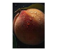 Jigsaws for Adults 38x26cm/1000pcs Delicious Peach Teenagers Puzzles Brain Teaser Game Difficult Challenge Help The Brain Exercise 38x26cm/1000pcs